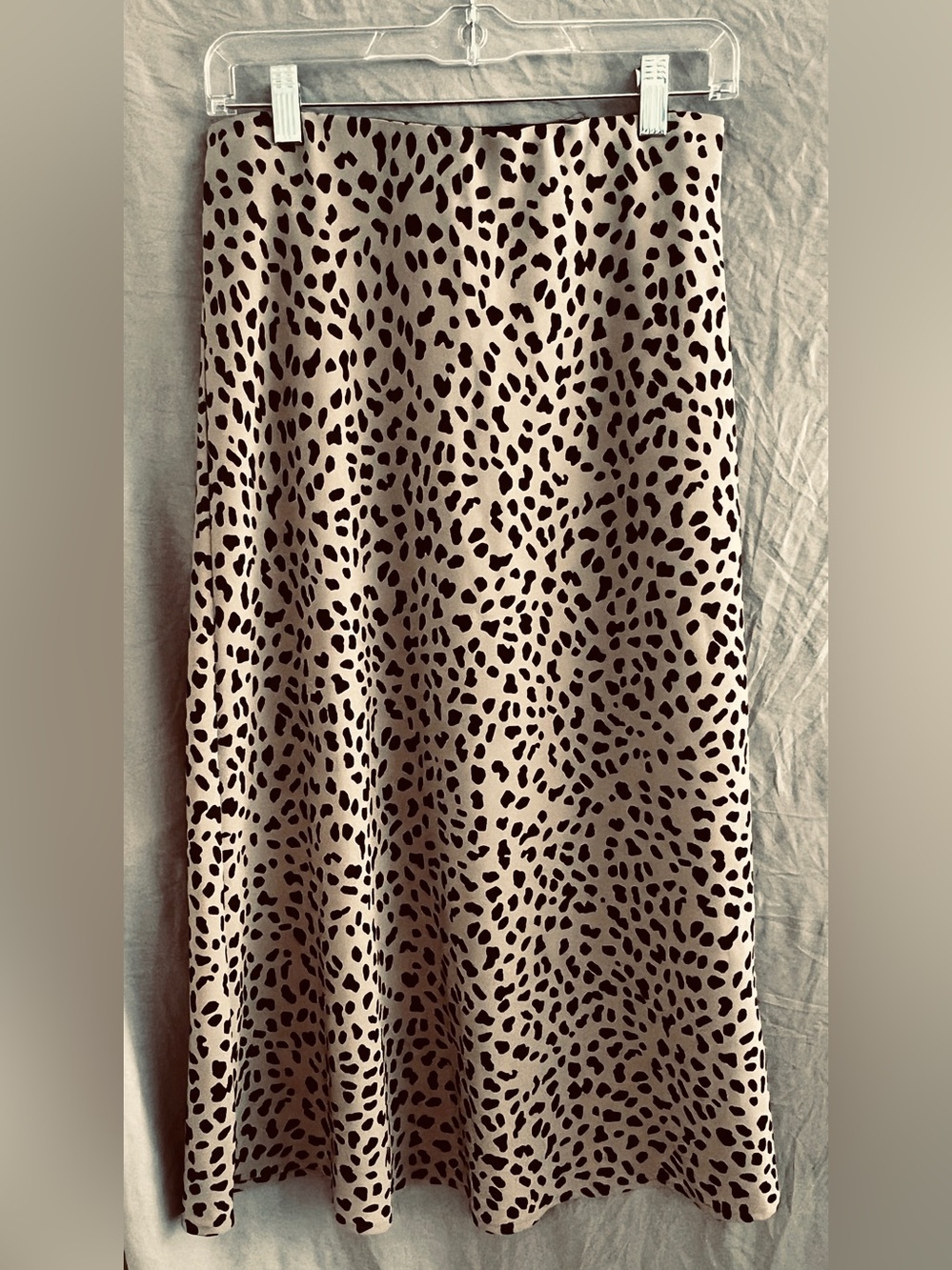 Sanctuary Leopard Print Skirt in Cream and Black